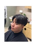 ニュアンスパーマ・センターパート