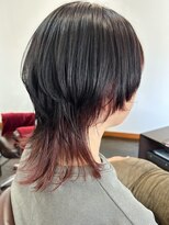 ラリュエル 江曽島店(La Ruelle.)&nbsp;ウルフ×インナーカラー