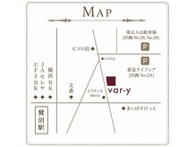 ヴェアリ 鷺沼(var y)の雰囲気(駐車場も3台完備で遠方からもご来店いただけます♪鷺沼あざみ野)