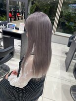 アース 南福島店(HAIR&MAKE EARTH)&nbsp;赤み、黄色みを抑えたカラー
