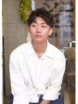 ソーレ(sole)&nbsp;mitsukiピンパーマメンズショート刈り上げショートビジネスヘア
