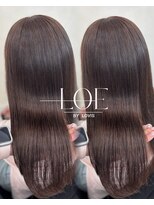 ロエ 大宮(LOE) 縮毛矯正/ストレート/ミルクブラウン/ダウンバング