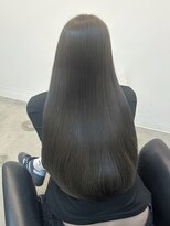 フォンズ(FONS)&nbsp;艶グレージュ＊髪質改善＊ブリーチなし透明感カラー