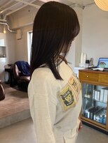 ライン(LINE)&nbsp;切りっぱなし/暖色系カラー