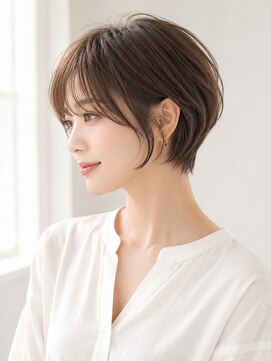 フレイムス ヘアアンドリラックス 大宮東口店(Frames) レイヤーボブ髪型20代30代40代50代前髪あり前髪なし面長丸顔大宮