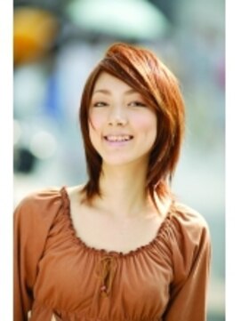 ヘア サルーン マイア 町田駅店(hair saloon maia) ミディアムショート 7