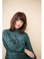 ページボーイ美容室&nbsp;大人のフェミニンミディ