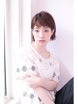 アンヘアー(UNHAIR by shiomiH) 耳掛けショート【マーメイドアッシュ】