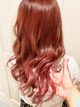 ヘアーワークス ヘルム 渋谷店(HAIR WORKS HELM) [HELM渋谷]チェリーピンク☆