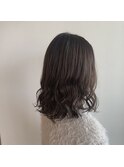 透明感グレージュ