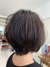 リラックスヘアーサロン ワッカ(Relax Hair Salon WAKKA) 前下がりボブ