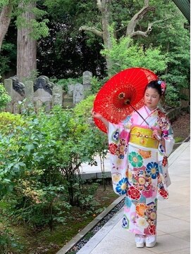 サロンドアンナ ANNA 十三参り着付け