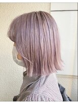 ケイト(kate) 【kate 】大宮 ラベンダーグレージュ×切りっぱなしボブ