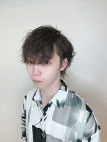 フォルテ 草薙店 【横顔が決まるスタイル】耳かけウェーブマッシュウルフ