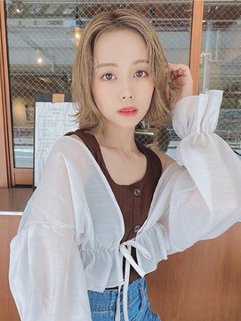 ルービック(Rubik's) 大人かわいいウェーブボブ/おしゃれ感◎/20代30代40代