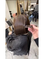 シア(sia) 髪質改善カラー/艶ボブ