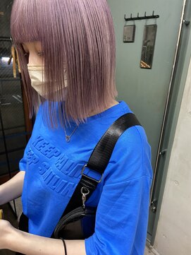 ソルトウォーター(SALT WATER) ピンキーラベンダーグレージュカラー