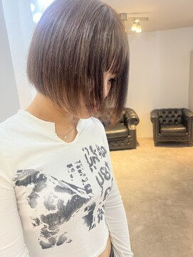 グランドライン(GRAND LINE) 簡単スタイリング！　シースルーボブ