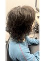 ヘアーサロン ウノ 新百合ヶ丘(hair salon UNO)&nbsp;トップから強めくるくるパーマでお手入れ楽ちんヘア◎