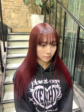 ゼスト 吉祥寺店(ZEST) 髪質改善/レッドカラー/ピンクカラー/酸性ストレート/吉祥寺yuna