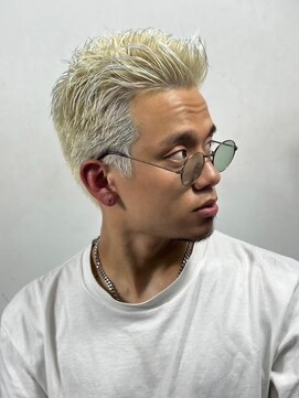 プレミアムバーバー 新宿店(PREMIUM BARBER produce by HIRO GINZA) 【スパイキーショート】