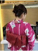浴衣着付け/ヘアセット