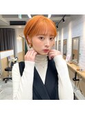 ハイトーンショートブリーチ銀座