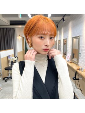 サンドエス 銀座(sand S) ハイトーンショートブリーチ銀座