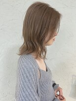 カモン(CAMON) ミルクティーベージュ×くびれミディアム