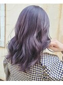 【マグネットケア+HUEカラー】紫ヘアー☆ダブルカラークーポン有