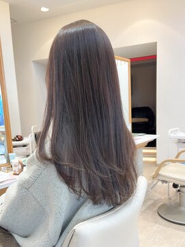 シュヴー 浦安店(CHEVEUX) 9トーン　オリーブベージュ　髪質改善