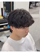 ブライト(BRIGHT)&nbsp;マッシュ緩めスパイラルパーマ静岡メンズ