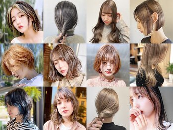 イマジン 川越(IMAGINE)の写真/[IMAGINE]の《透明感カラー》で似合わせはもちろん、こだわり派も満足なトレンド性の高いカラーまで対応◎