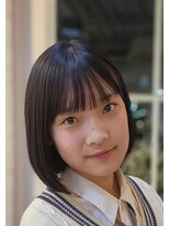 ヘアーエポック(hair epoque) 前下がりボブ
