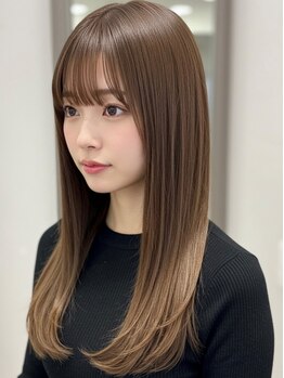 ソードリーフ 久宝寺店(swordlief)の写真/ワンランク上のかわいい＆キレイをご提案＊ケアを継続してツヤ髪KEEP☆芯から潤う髪に…