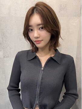 ラベル 渋谷(LAVEL) ２０代３０代お洒落☆レイヤーボブレイヤーカット髪質改善