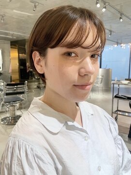 スクリーン(SCREEN) ホワイトグレージュ/デジタルパーマ/チェリーブラウン/神戸