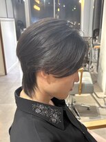 メゾン(Maison)&nbsp;センターパートウルフ/ニュアンスパーマ／ダウンパーマ