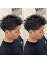 ブライト(BRIGHT)&nbsp;スパイキーショートスパイキーパーマ