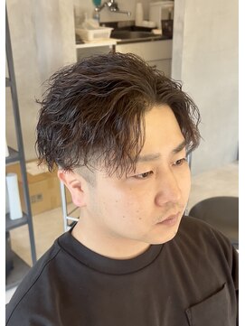 エッジ(EDGE) 大分メンズ刈り上げマッシュツイストスパイラルパーマ