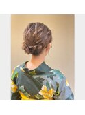 浴衣用ヘアアレンジ♪
