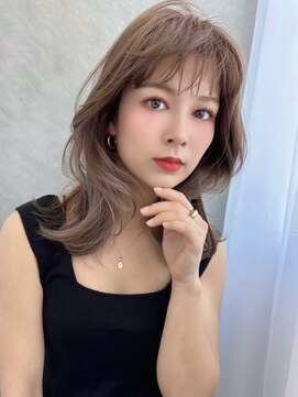 リス バイ ソヨン(Lis by SOYON) イメチェン/こなれミディ/レイヤーカット/2wayバング/大人前髪