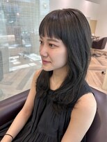 ファースト 東仙台店(first) オリーブグレージュ・オン眉・セミロング