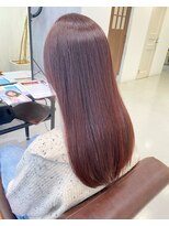 フォルテ 島田店 髪質改善 ピンクベージュ