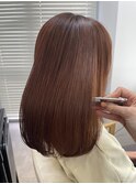 髪質改善アプリコットベージュ