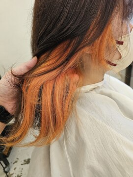 パーマネントシャペ(Permanent Chapel) 推しカラー◎インナーオレンジ