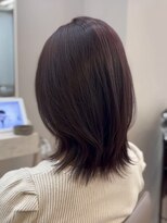 ソヨン 栄2号店(SOYON) ロイヤルパープル/暖色カラー/ピンク/ミディアム/大人ミディ