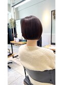 Lideeぱつっとボブココアベージュ