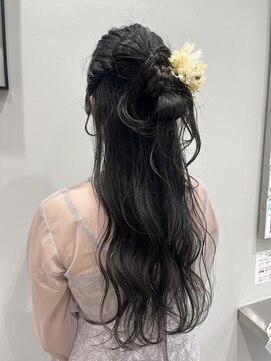 アリュア(Allure) ヘアセット/結婚式お呼ばれヘア/ハーフアップ