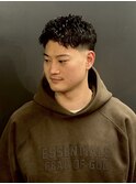 【ショートアップバングパーマ】